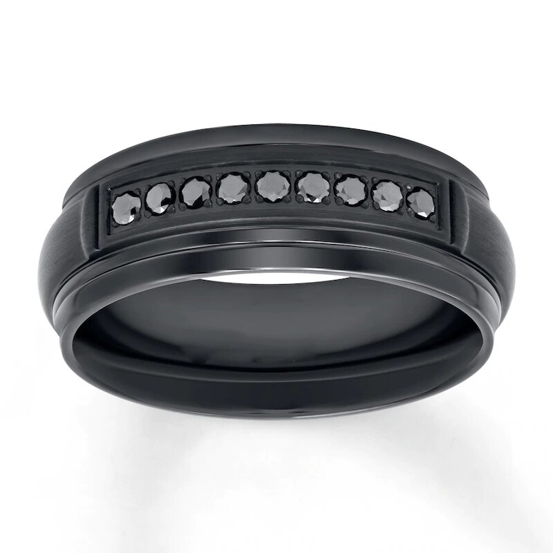 Black Wedding Rings for Men - Everything You Need To Know